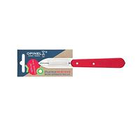Eplucheur microdenté lame inox 6 cm coloris rouge Opinel