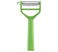 Opinel - Eplucheur T-DUO - Manche Polymère - Double Lame Inox - Epluche-Légumes, Préparation Juliennes - Droitiers et Gauchers - Passe au Lave-Vaisselle - Vert