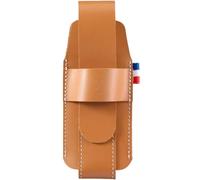 Opinel Étui cuir France 2024/2 - Housse de protection 13,5 cm orange