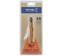Opinel Houssenmesser No. 10 Carbonklinge Avec Holzgriff