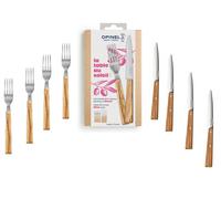 Opinel : La Table Au Solei : Set 4 Fourchettes + 4 Couteaux Steak Poignée