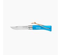 OPINEL - Matériel de bivouac et camping - N07 Baroudeur Cyan - Couteau | Opinel
