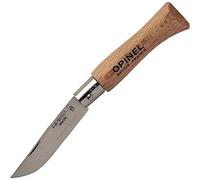 Opinel couteau de poche NO. 4, acier inoxydable