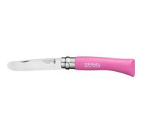 Opinel - N°07 Outdoor Junior Bleu- Couteau Pliant de Poche Enfant - Couteau de Poche en Acier Inoxydable - Lame INOX 7 cm Bout Rond - Manche en Polyamide Waterproof Sifflet Intégré