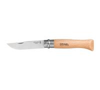Opinel Couteau N°9 – Lame Yatagan 9 cm, Acier inoxydable martensitique, Virobloc
