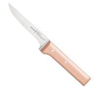 Opinel - N°122 Couteau Viande & Volaille Parallèle - Lame 13 cm en Acier Inoxydable - Manche en Bois de Hêtre - Idéal pour Dénerver et Désosser - Garantie à Vie
