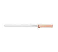 Opinel - N°123 Couteau à Carpaccio Parallèle - Lame 30 cm en Acier Inoxydable - Manche en Bois de Hêtre - Parfaite Découpe de Fines Tranches - Garantie à Vie