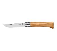 OPINEL N°8 Inox Olivier - Mixte - Marron / Gris - taille Unique- modèle 2026