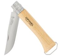 Opinel - No 10 mit Korkenzieher & Flaschenöffner - Couteau - beech