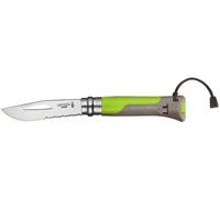 Opinel No 8 Outdoor Knife (Apple Green Handle) Vert