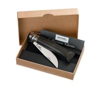 Opinel No 8 Stainless Blade Ebony Handle Folding Knive (Gift Box)