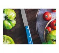 Opinel Couteau cranté à tomates N°113 10 cm manche bois bleu