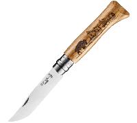 OPINEL OPI VRI N°08 Inox Animalia Bison 002629