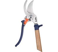 Opinel - Sécateur Ardoise - 3 Positions - Système de Verrouillage en Position Fermée - Lame Inox - Manche en Hêtre - Garde et Poignée Polyamide Confortable