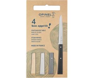 Opinel - Set De Couteaux Coffret Bon Appétit Minéral Steack 4pcs