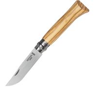 Opinel VRI N°08 Inox Olive avec Étui 001004