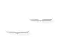 OPINION CIATTI set de 2 étagères NORI 60 cm (Blanc - Acier verni)