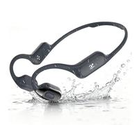 Opinta Casque de natation avec lumière de sécurité, étanchéité IPX8, écouteurs sous-marins sans fil avec 32 Go de mémoire pour la natation, le cyclisme, le marathon