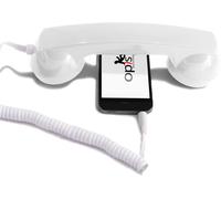Opis 60S Micro - Combine Telephone Portable/Combiné Téléphone Rétro/Casque Audio En Forme Combiné Téléphonique Pour Les Smartphones Android, Tablettes, Ordinateurs Portables, Etc. [CAS6211001]