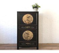 OPIUM OUTLET Armoire Asiatique Buffet Commode Asia Sideboard Console chiffonnier Meubles Vintage Chinois Oriental entièrement monté