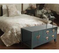OPIUM OUTLET Commode, Bois, Noir, Breite x Tiefe x Höhe: 103 x 45 x 45 cm