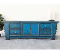 OPIUM OUTLET Meuble meuble commode chinois asiatique oriental, entièrement assemblé