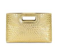 OPLERT Pochette pour femmes Sacs de soirée en simili cuir avec chaîne, pour cocktail et mariage