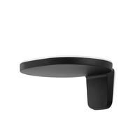 FLOS Applique murale Oplight W1 22,2×19,5×0,9 cm Noir satiné