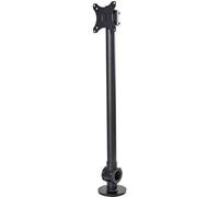 Oplite 93547, Support de moniteur pour simulateur de vol/de course, Noir, Acier au carbone