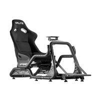 OPLITE GTR S8 Infinity Force - Cockpit Sim Racing acier, siège inclus, Noir | Cadre acier E355, Full Force Kit, compatible Fanatec, Moza, Logitech, Thrustmaster, Direct Drive 25 Nm, LoadCell 200 kg