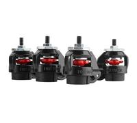 OPLITE - R8 Supreme Castor Wheel - Lot de 4 roues pour simulateur de course R8 FURY