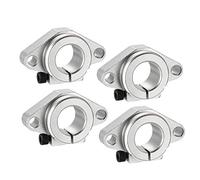 OPLLER Linear Motion Rail Lot de 4 barres de serrage en aluminium pour arbre de 20 mm de diamètre