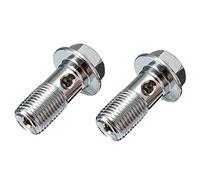 OPLLER Lot de 2 vis creuses pour en acier inoxydable M10 x 1,0 mm