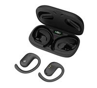 OPN Sound Aria+ Ecouteurs Audio Directionnel Casque Bluetooth avec Boite de Chargement Oreille Libre IPX5 Resistant à l'eau Sport