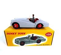 OPO 10 - Atlas Dinky Toys Triumph TR2 Grau 105 (ref: MB450)