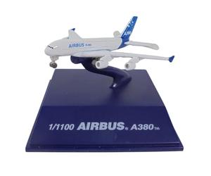 OPO 10 - Avion Miniature Compatible avec Airbus A380 en métal 1/1100 New Ray - 818104