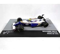OPO 10 - Ayrton Senna Williams Voiture Miniature Compatible avec Renault FW16#2 - Brasilien GP Formule 1-1994 1:43 Altaya (715)