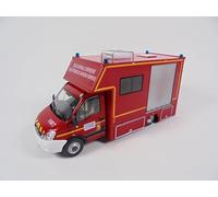 OPO 10 - Camion de Pompiers 1/43 I. Daily TIB Véhicule d'intervention Risques technologiques - Véhicule léger Sapeurs Pompiers Hachette CPL34
