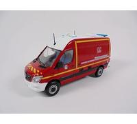 OPO 10 - Camion de Pompiers 1/43 Mercedes Sprinter 4x4 Véhicule de Secours et d'assistance aux Victimes (VSAV) - Véhicule léger Sapeurs Pompiers Hachette CPL05