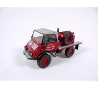 OPO 10 - Camion de Pompiers 1/43 Mercedes Unimog 421 Maheu-Labrosse Camion-citerne léger pour Feux de forêts (CCFl) - Véhicule léger Sapeurs Pompiers Hachette CPL27
