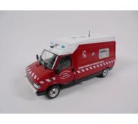 OPO 10 - Camion de Pompiers 1/43 Peugeot J5 Maxum VSAB des Pyrénées-Atlantiques - Véhicule léger Sapeurs Pompiers Hachette CPL40