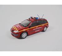 OPO 10 - Camion de Pompiers 1/43 Renault Megane Break véhicule Rapide pour médecin de Sapeurs-Pompiers - Véhicule léger Sapeurs Pompiers Hachette CPL38