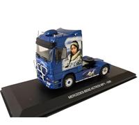 OPO 10 - Camion Miniature 1/43 Compatible avec Mercedes-Benz Actros MP1 1998 - Tracteur Hachette IXO CT010