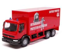 OPO 10 - Camion Miniature de Collection 1/60 Solido Compatible pour Renault Cellule CEAR Pompiers - 509112