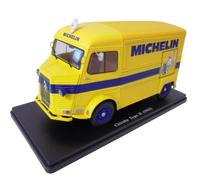 OPO 10 - Camionnette Compatible avec Citroën Type H 1962 Michelin échelle 1/24 Hachette - 24P02