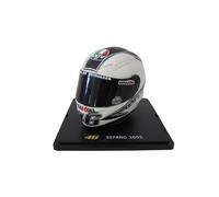 OPO 10 - Casque à l'échelle 1/5 de Valentino Rossi Moto GP SEPANG Saison 2005 Compatible avec Yamaha YZR-M1 - CR018