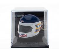 OPO 10 - Casque de Formule 1 Compatible avec Ferrari F1 : Carlos Reutemann 1978 - échelle 1/5 - CAS24