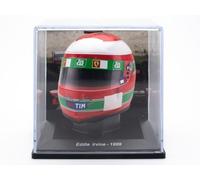 OPO 10 - Casque de Formule 1 Compatible avec Ferrari F1 : Eddie Irvine 1999 - échelle 1/5 - CAS30