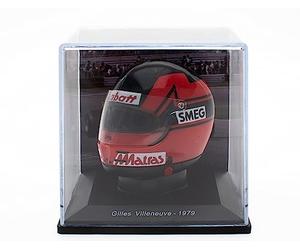 OPO 10 - Casque de Formule 1 Compatible avec Ferrari F1 : Gilles Villeneuve 1979 - échelle 1/5 - CAS04