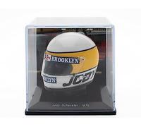 OPO 10 - Casque de Formule 1 Compatible avec Ferrari F1 : Jody Scheckter 1979 - échelle 1/5 - CAS19